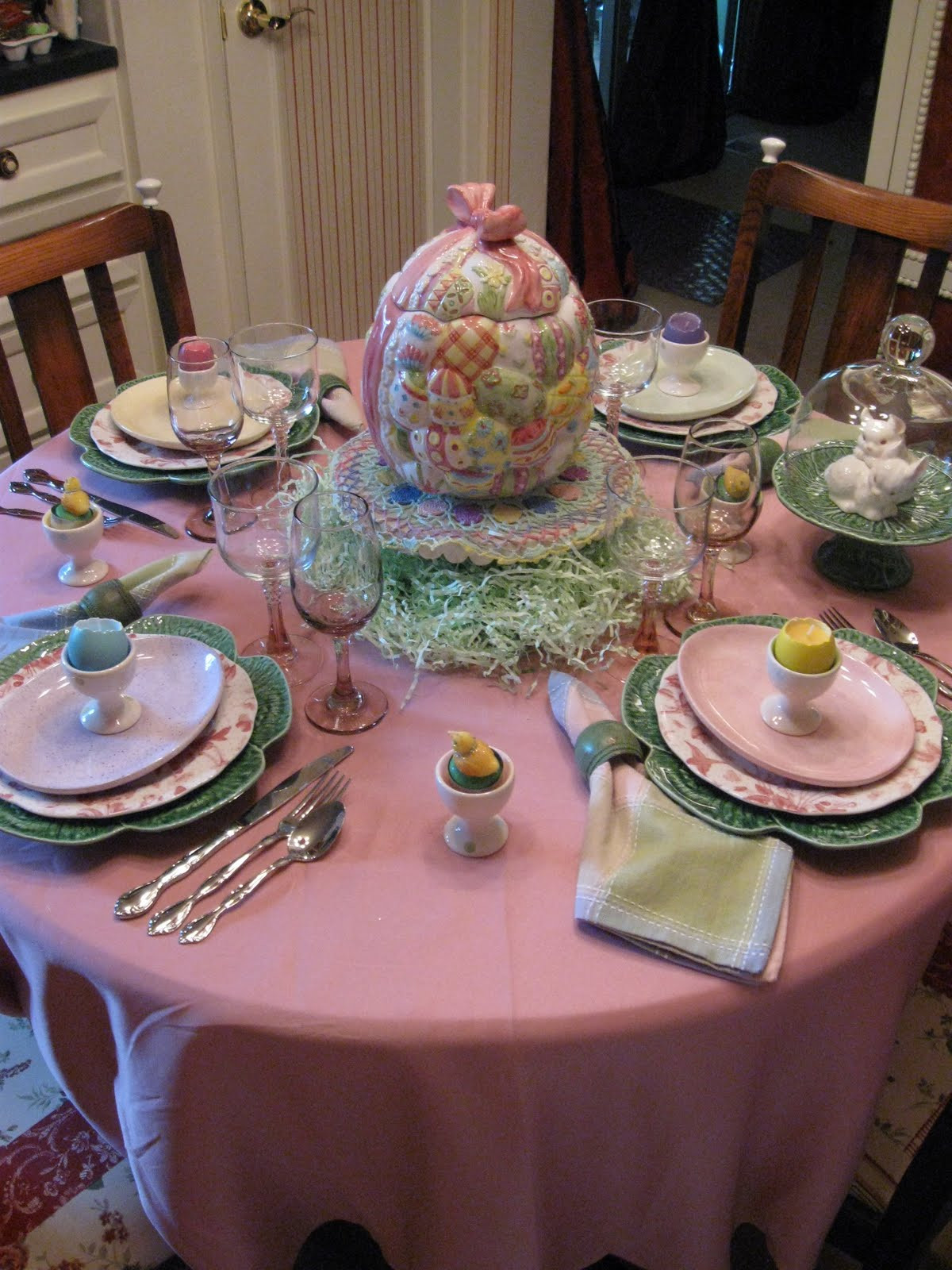 Safeway Easter Dinner
 ROYAL TOUCH Tablescape Thursday more Easter Egg