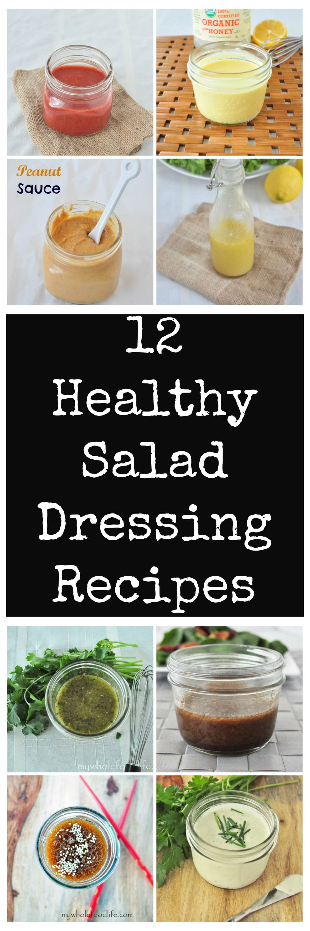 Salads Dressing Recipes Healthy
 12 Healthy Salad Dressing Recipes My Whole Food Life