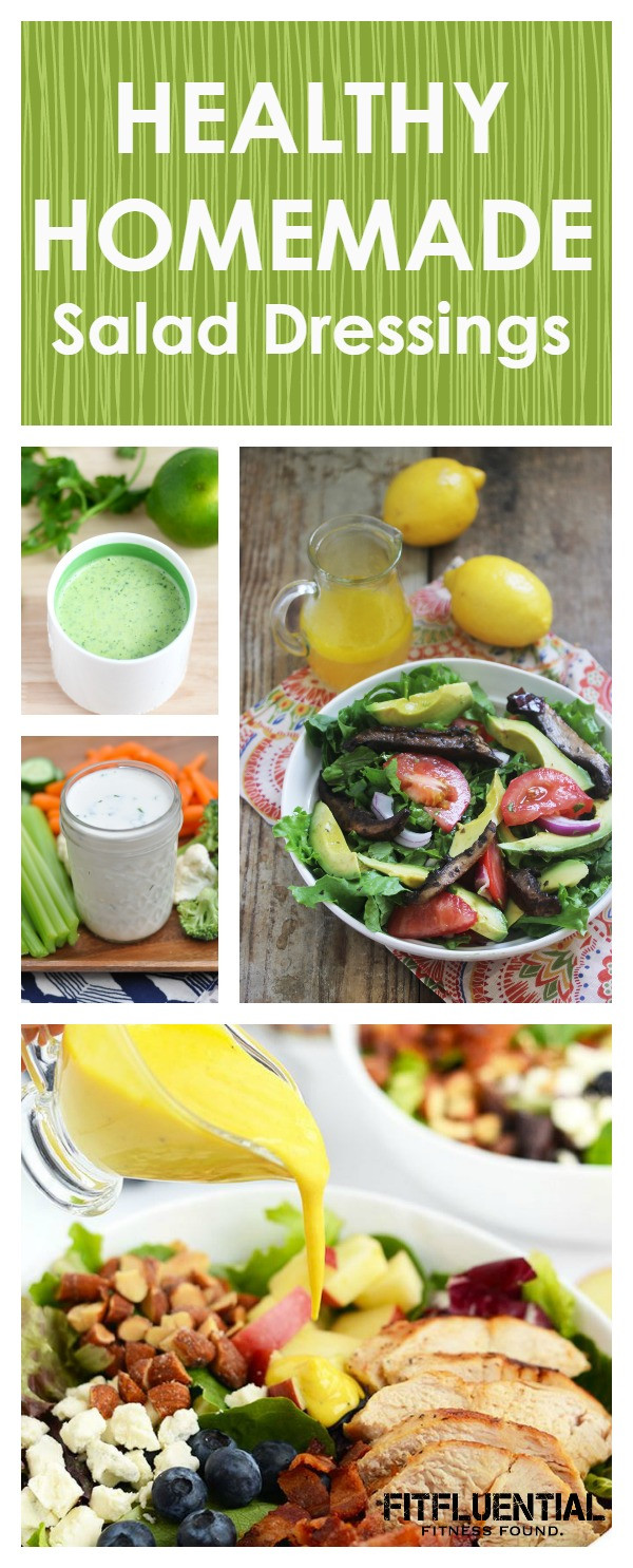 Salads Dressing Recipes Healthy
 DIY Homemade Healthier Salad Dressings FitFluential