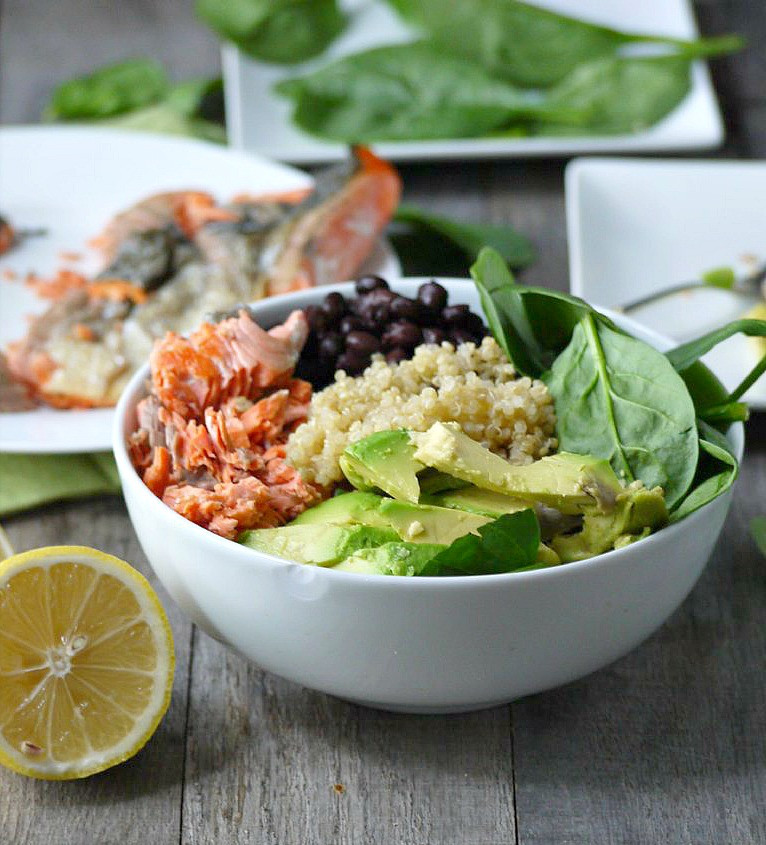 Salmon Salad Recipes Healthy
 quinoa salad with salmon cooking light