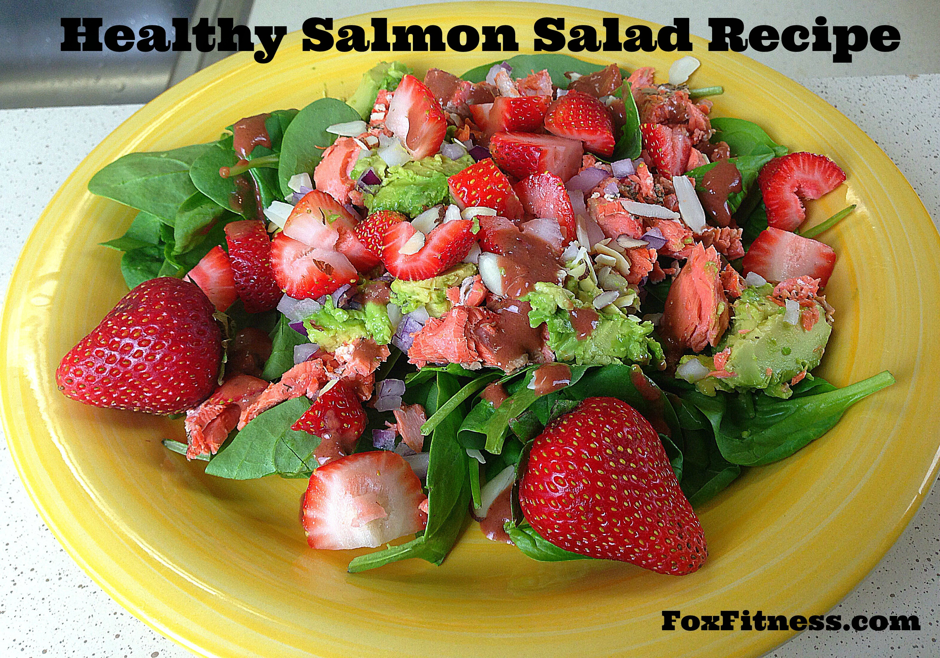 Salmon Salad Recipes Healthy
 Healthy Salmon Salad Recipe