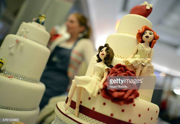 Same Sex Wedding Cakes
 Gay Wedding Cakes Stock s and