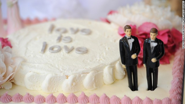 Same Sex Wedding Cakes
 Same wedding planning checklist CNN