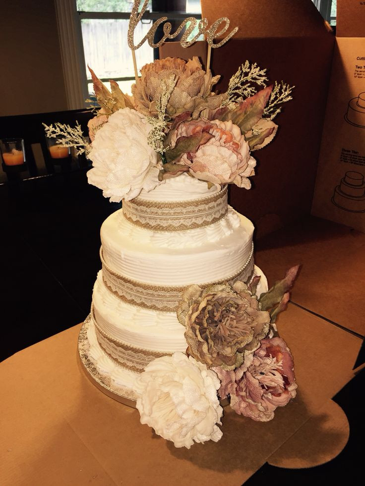 Sams Club Wedding Cakes Pictures
 Beautiful cake So cheep and easy Sam s Club cake and