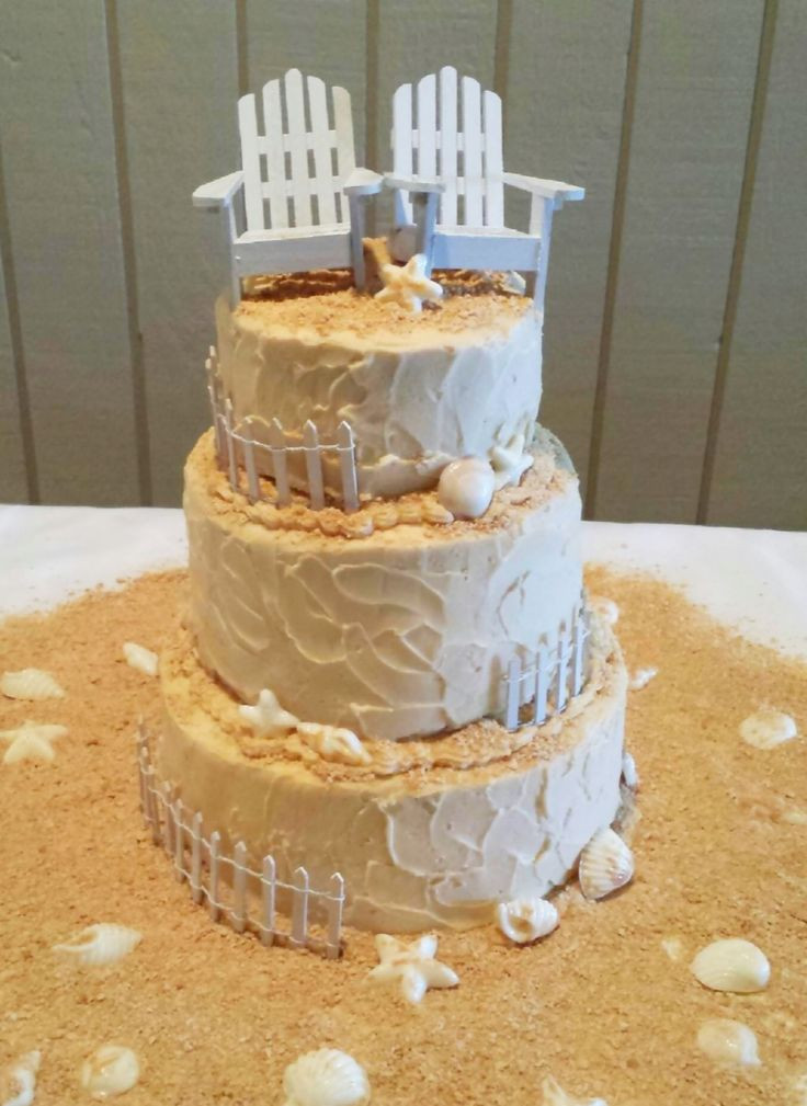 Sand Castle Wedding Cakes
 Beach wedding cake Sand castle wedding cake