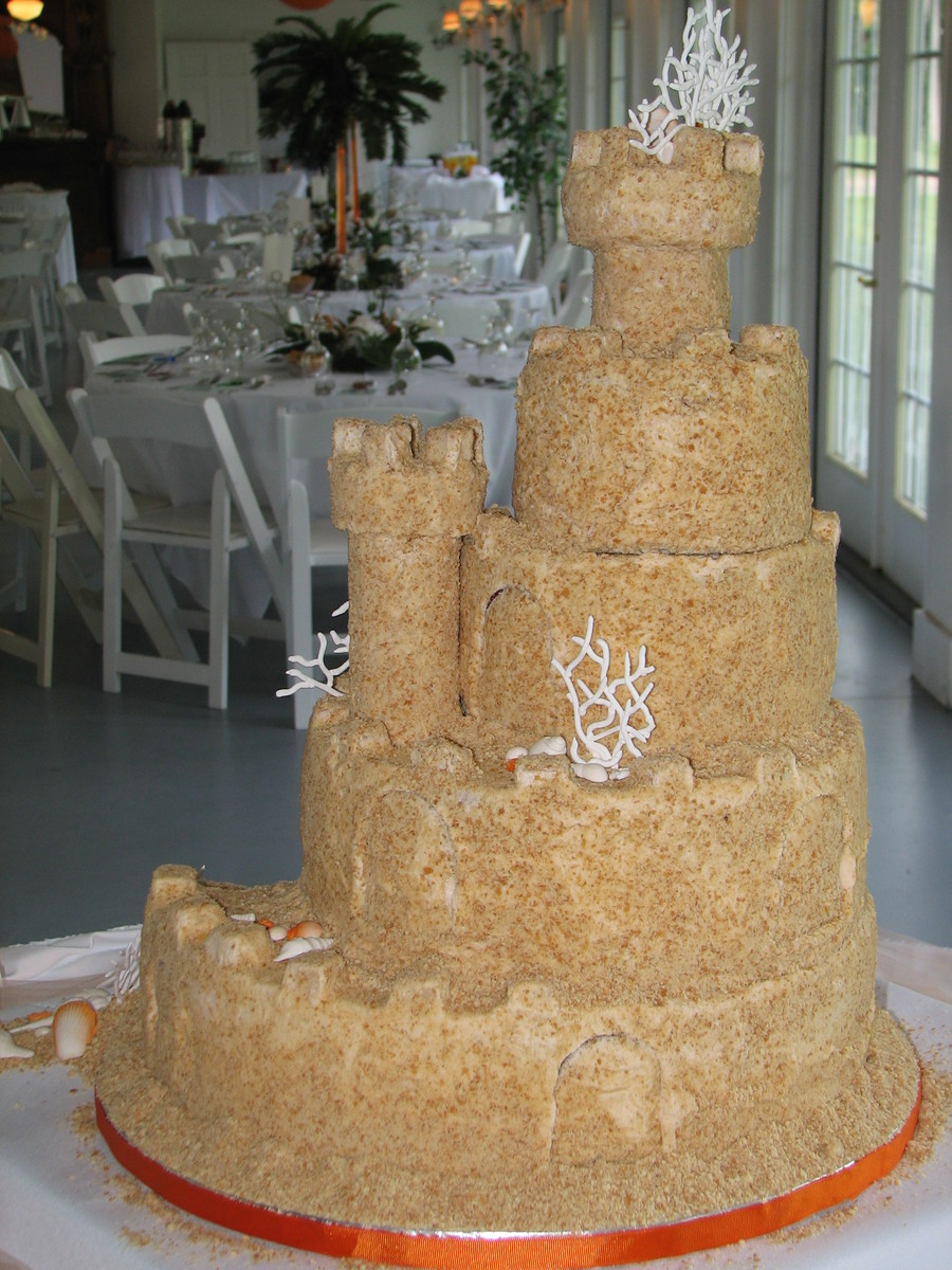 Sand Castle Wedding Cakes
 Sand Castle Wedding Cake CakeCentral