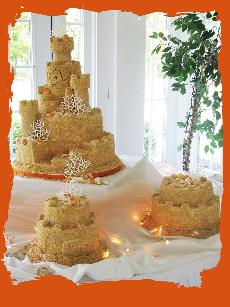 Sand Castle Wedding Cakes
 Sand Castle Wedding Cake CakeCentral