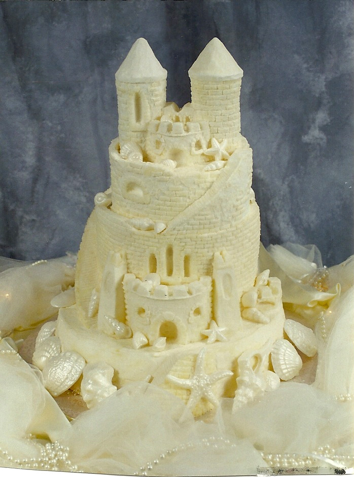 Sand Castle Wedding Cakes
 Just Desserts Outer Banks Wedding Cakes Just Desserts
