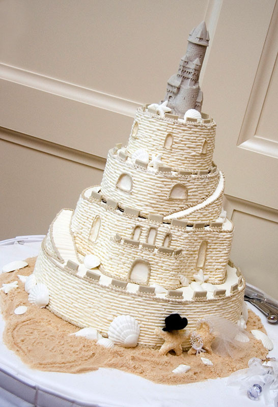 Sandcastle Wedding Cakes the Best Ideas for Delicious Cakes