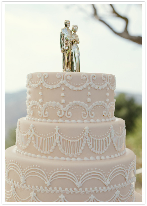 Santa Barbara Wedding Cakes
 Vintage Santa Barbara wedding Julia Todd