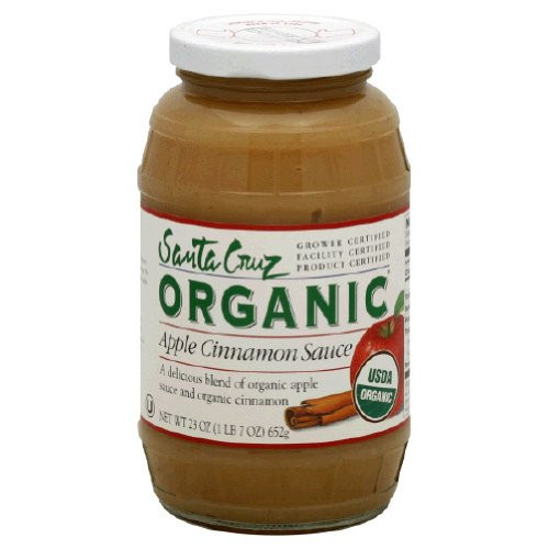 Santa Cruz Organic Applesauce
 Santa Cruz Organic Apple Cinnamon Sauce 23 oz Food