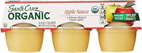 Santa Cruz Organic Applesauce
 Santa Cruz Organic Applesauce 6 Count 4 Oz Each