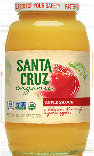 Santa Cruz Organic Applesauce
 Apple Sauce