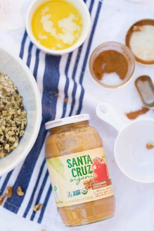 Santa Cruz Organic Applesauce
 Apple Cinnamon Homemade Granola