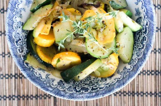 Sauteed Summer Squash
 Herbed Summer Squash Saute