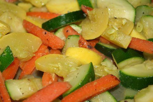 Sauteed Summer Squash
 Sauteed Zucchini and Yellow Squash with Carrots