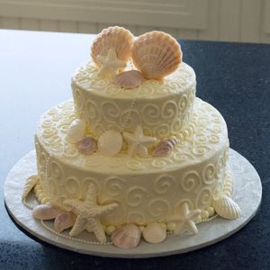 Seashell Wedding Cakes
 Seashell Wedding Cake CakeCentral