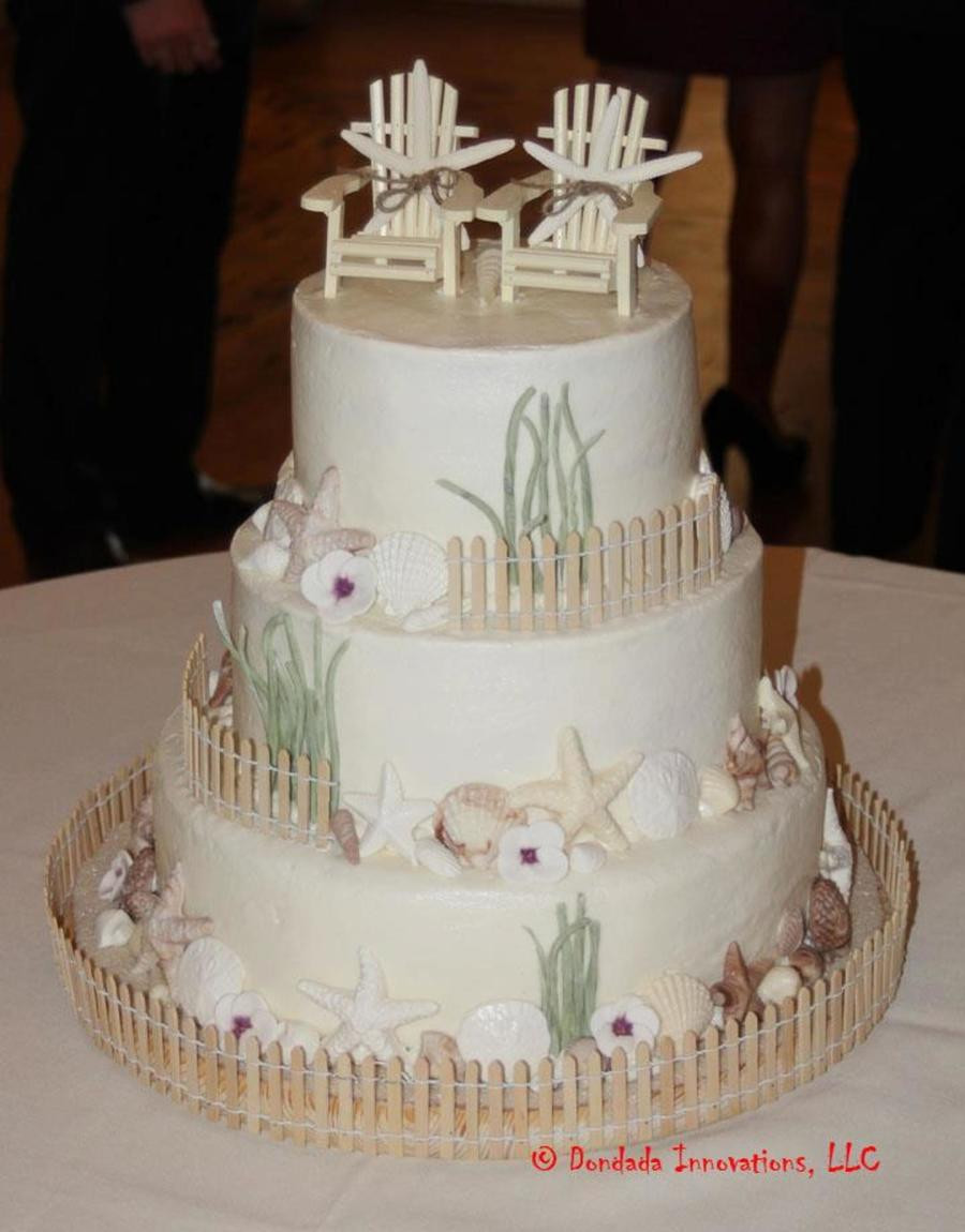 Seashells Wedding Cakes
 Seashell Wedding Cake CakeCentral