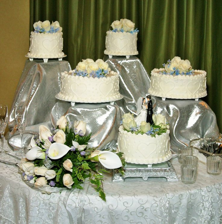 Separate Tier Wedding Cakes
 17 best images about wedding cake ideas on Pinterest