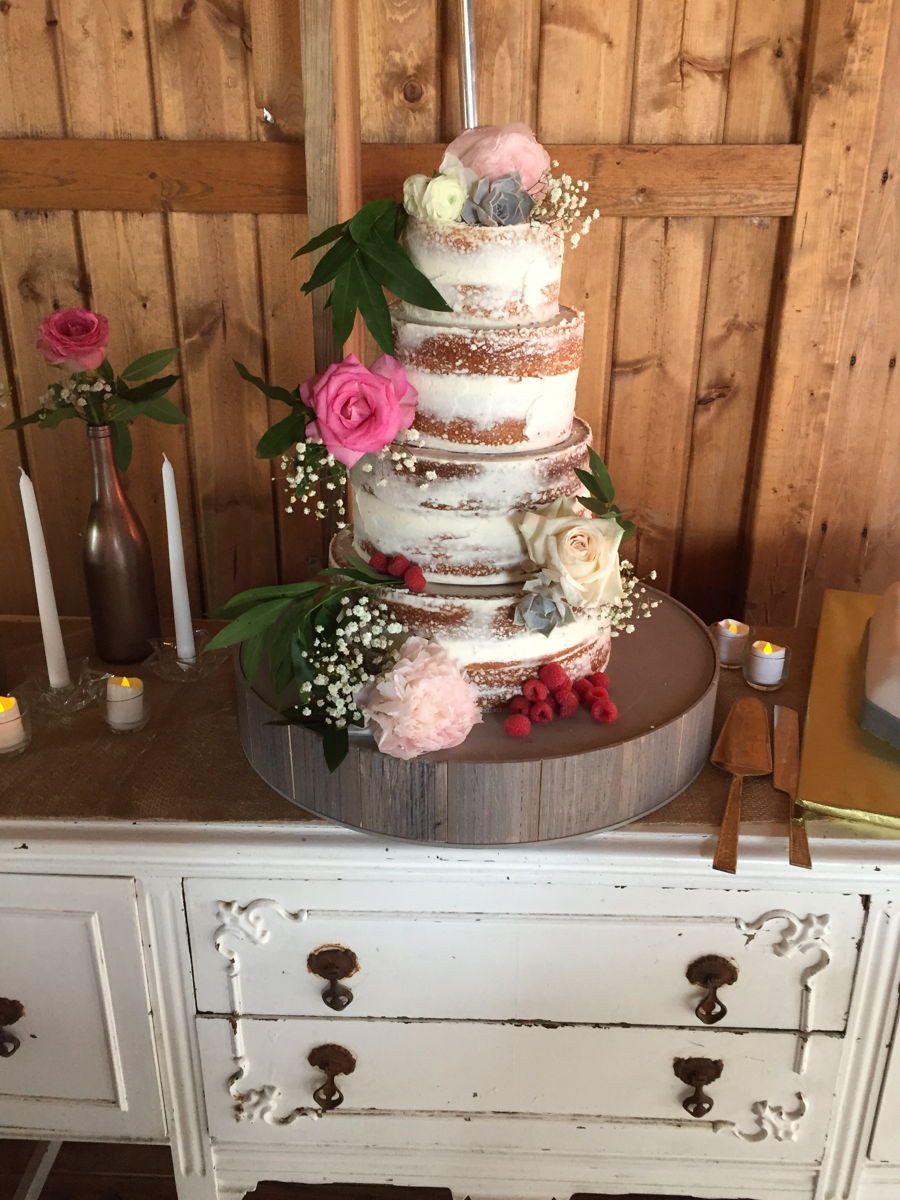 Shabby Chic Wedding Cakes
 Shabby Chic Floral Wedding Cake CakeCentral