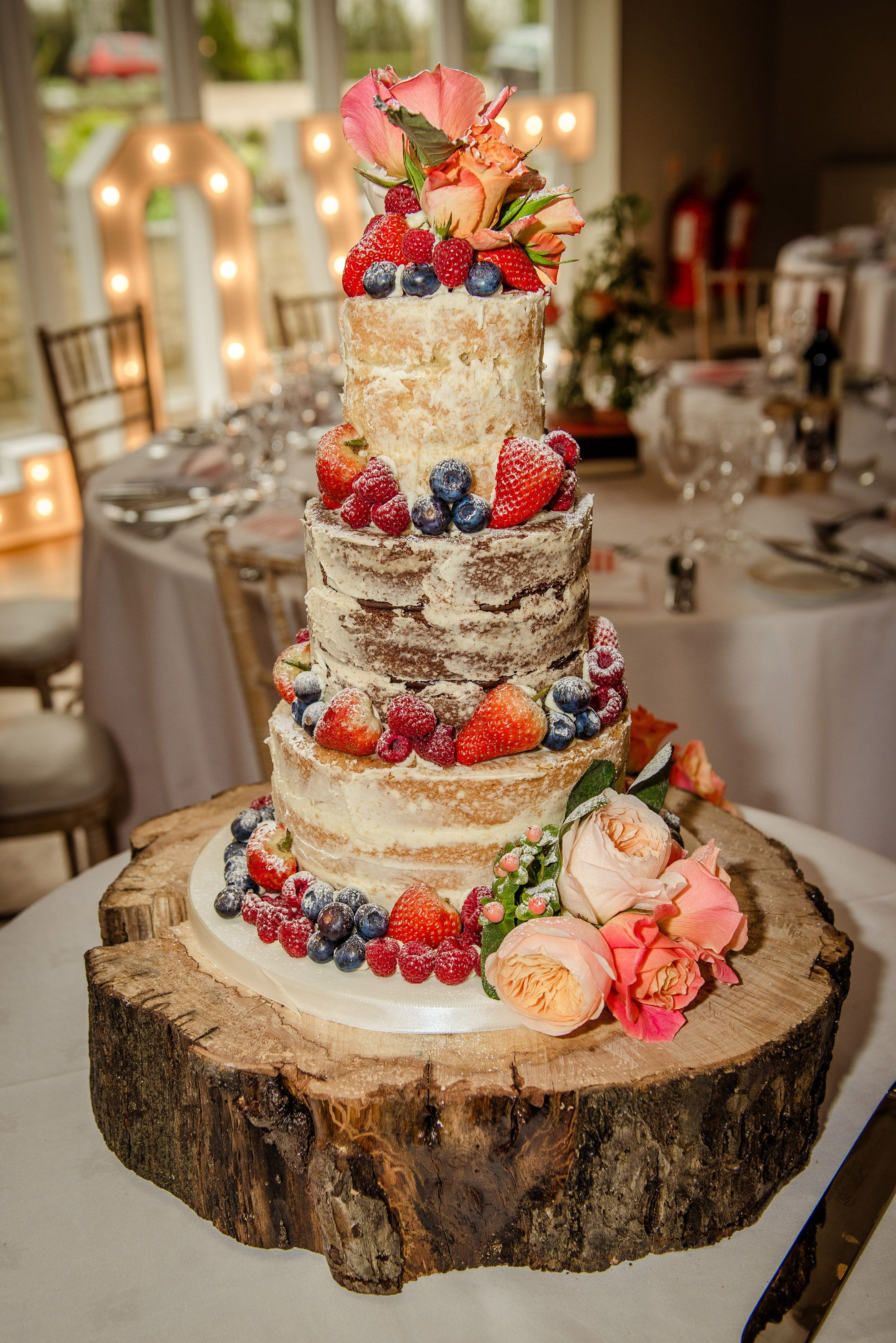 Shabby Sheek Wedding Cakes
 Naked Wedding Cake rustic shabby chic
