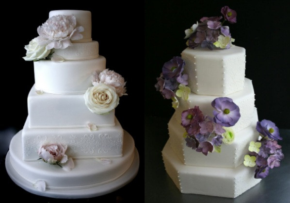 Shabby Sheek Wedding Cakes
 French Shabby Chic Cakes