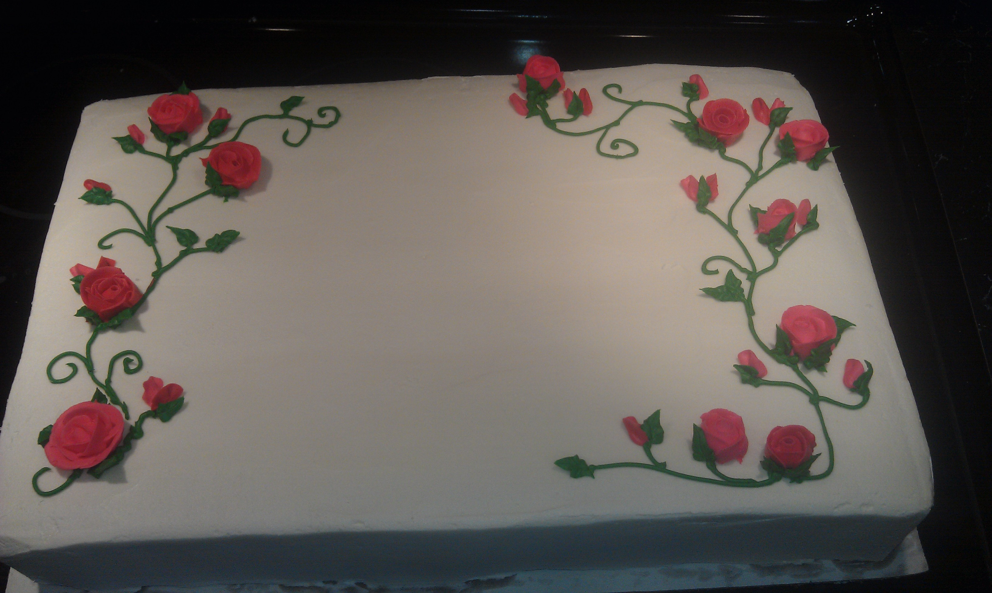 Sheet Cake Wedding
 jeanascakes