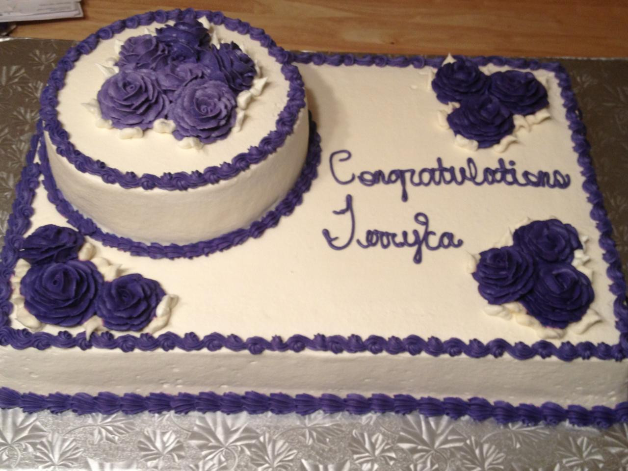 Sheet Cake Wedding
 Cakes Unlimited by Benisha Wedding Cakes