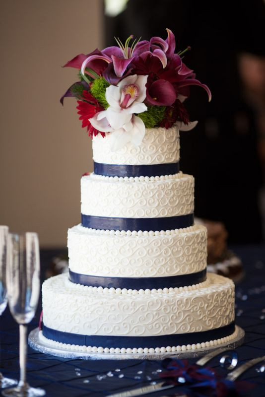 Show Me Pictures Of Wedding Cakes
 Show me your fondant free Lace themed wedding cakes please