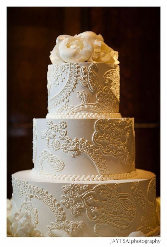 Show Me Wedding Cakes
 Show me your fondant free Lace themed wedding cakes please