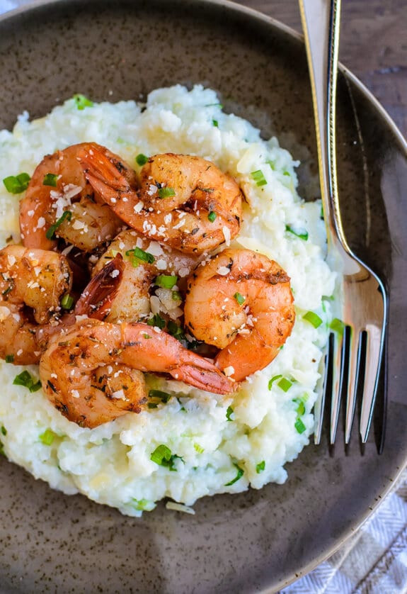 Shrimp And Grits Healthy
 Skinny Cajun Shrimp and Grits