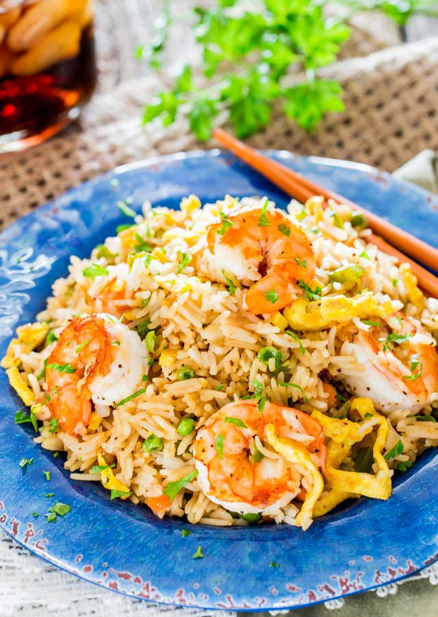 Shrimp Fried Rice Recipe Healthy
 Easy Shrimp Fried Rice Jo Cooks