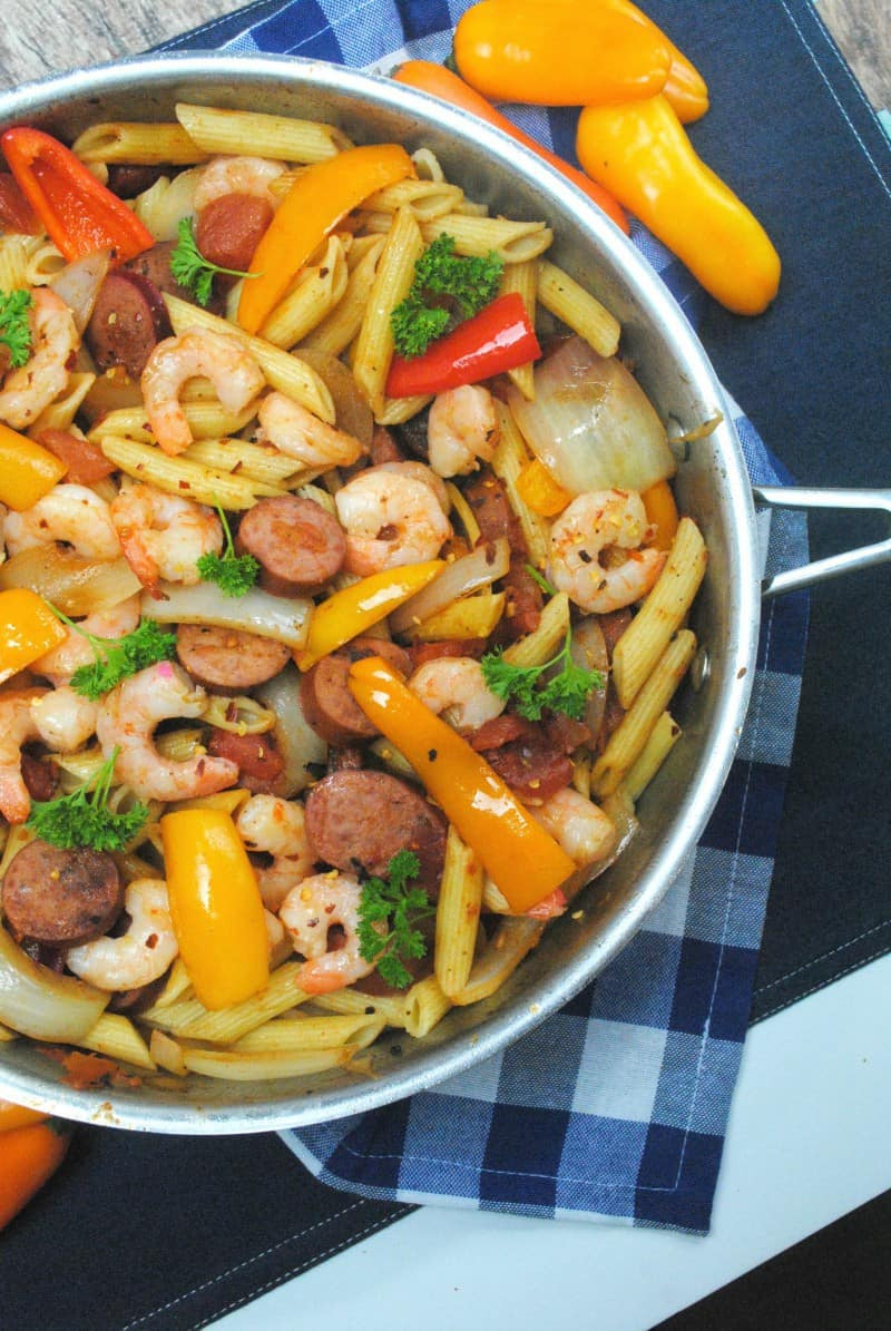 Shrimp Pasta Healthy
 Cajun shrimp pasta just2sisters