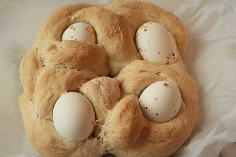 Sicilian Easter Bread
 Sicilian Easter Cuddura Mangia Bedda