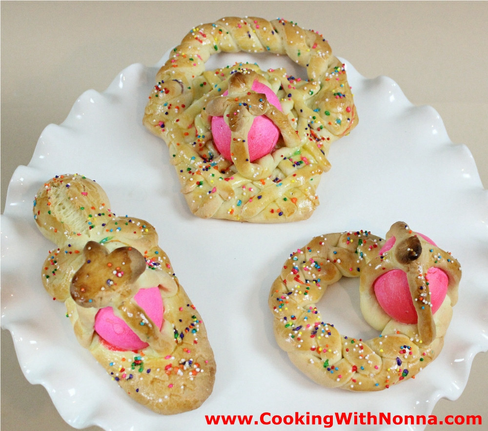 Sicilian Easter Bread
 Easter Bread Gurrugulo Scarcella