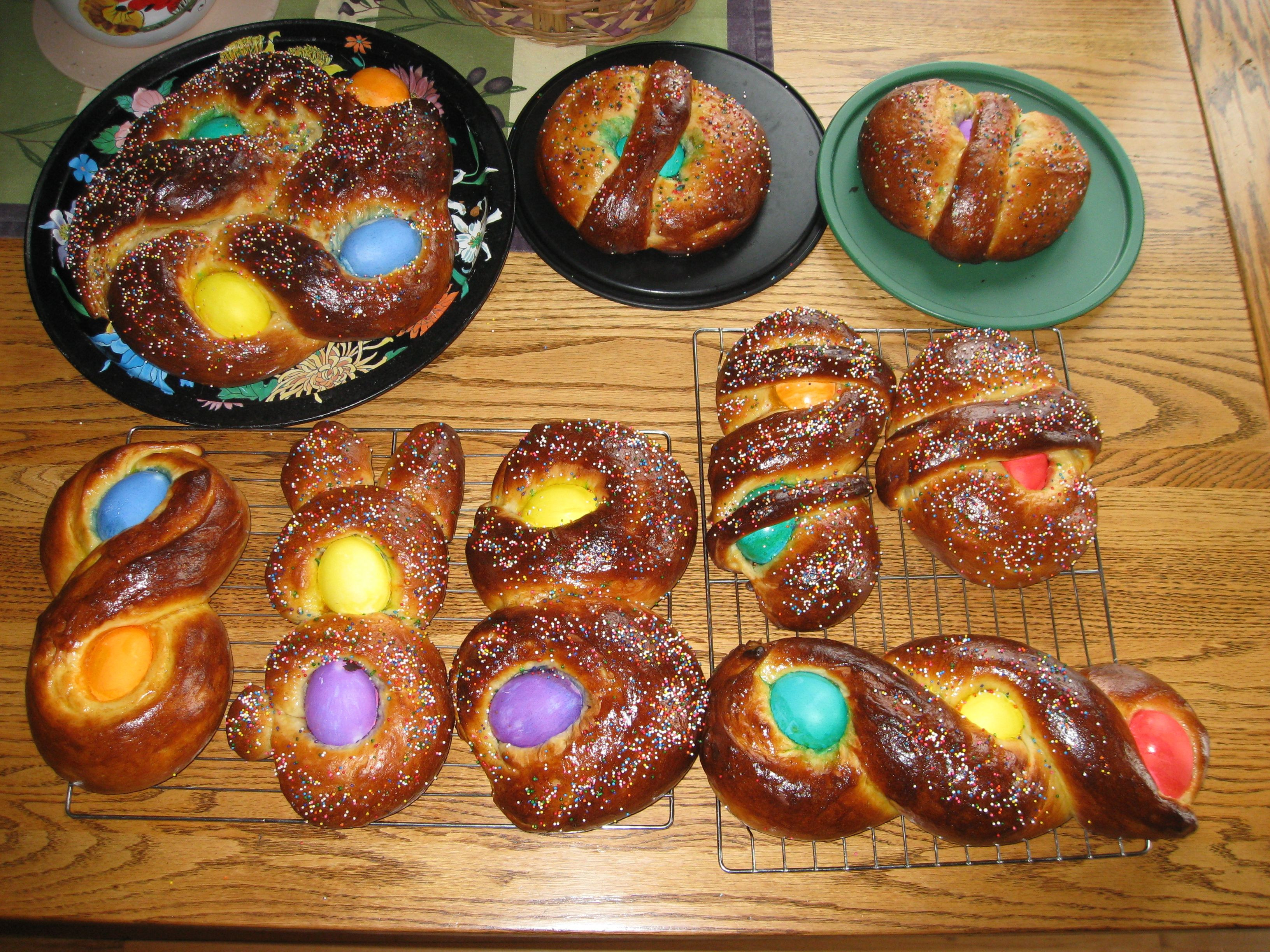 Sicilian Easter Bread
 Italian Easter Bread Pane di Pasqua