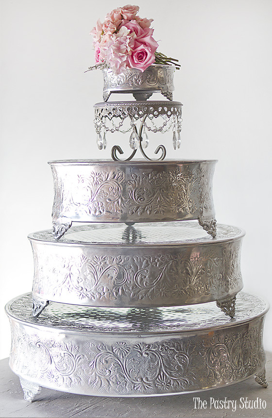 Silver Cake Stands For Wedding Cakes
 ORNATE SILVER CAKE STANDS – ASSORTED