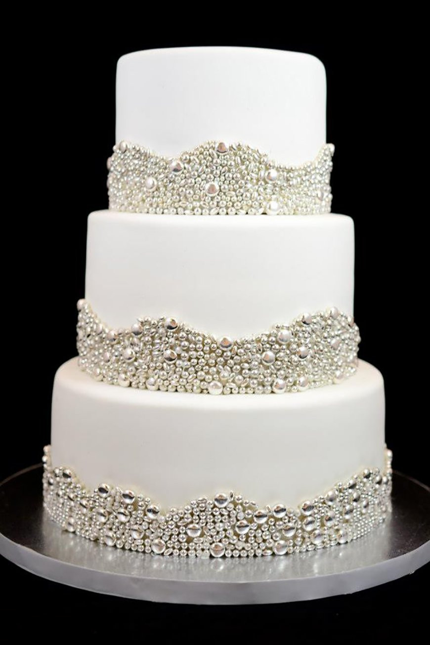 Silver Wedding Cakes
 Silver Wedding Cake Decorations
