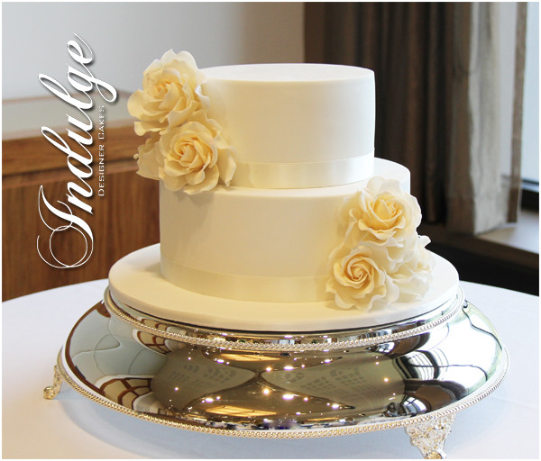Simple 2 Tier Wedding Cakes
 Simple 2 tier wedding cakes idea in 2017
