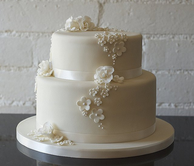 Simple 2 Tiered Wedding Cakes
 Wedding Cakes – SERYNNA