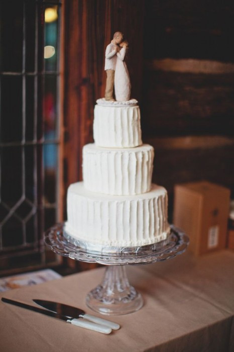 Simple 3 Tier Wedding Cakes
 Simple 3 tiered wedding cake