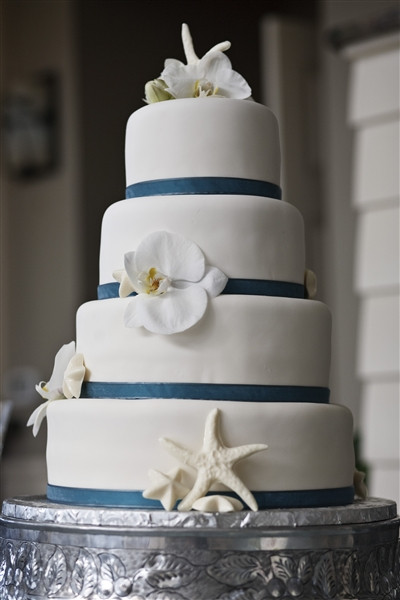 Simple Beach Wedding Cakes
 Simple Beach Wedding Cakes Wedding and Bridal Inspiration