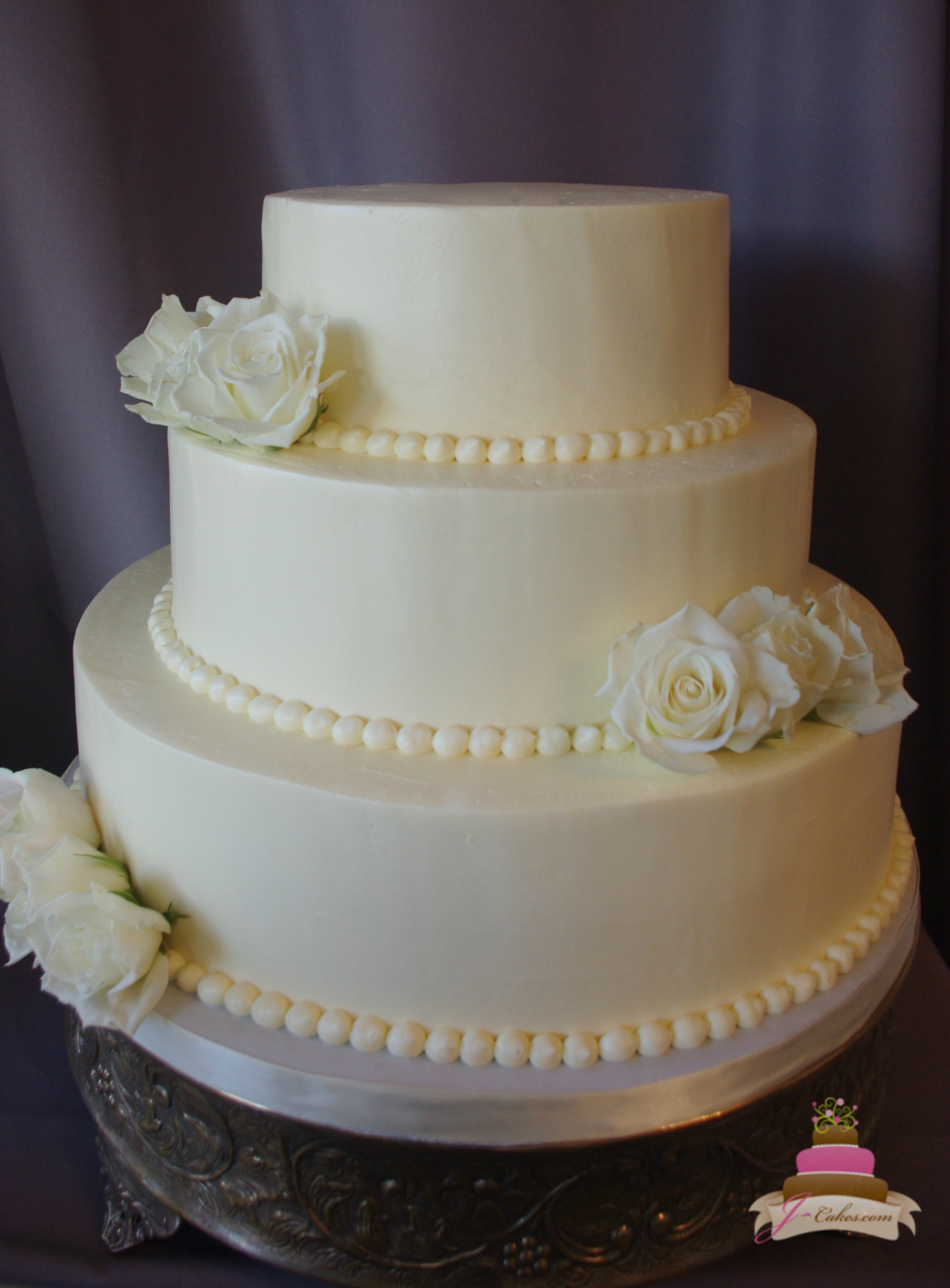 Simple Buttercream Wedding Cakes
 Beautiful and Delicious Wedding Cakes in CT