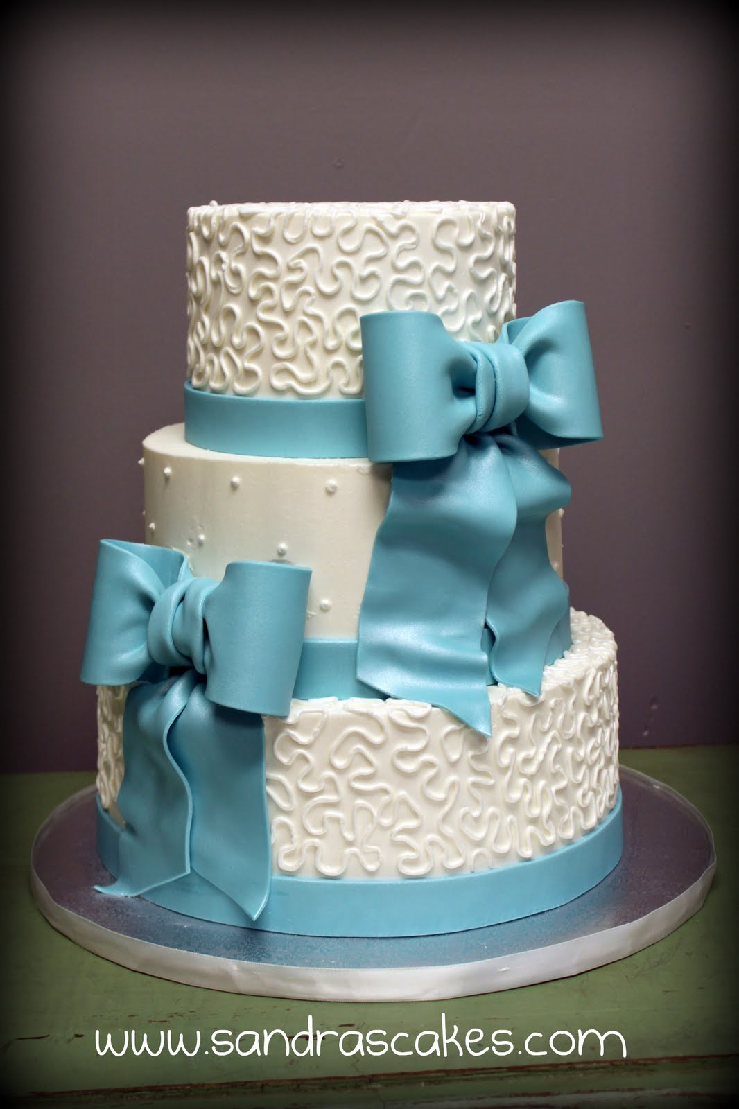 Simple Buttercream Wedding Cakes
 Wedding Cakes