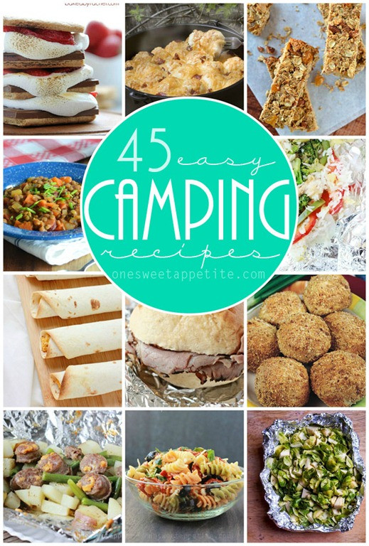 Simple Camping Dinners
 45 Easy Camping Recipes e Sweet Appetite