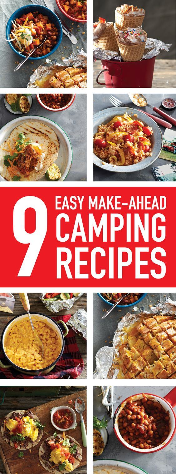 Simple Camping Dinners
 Camping meals Meals and Coolers on Pinterest