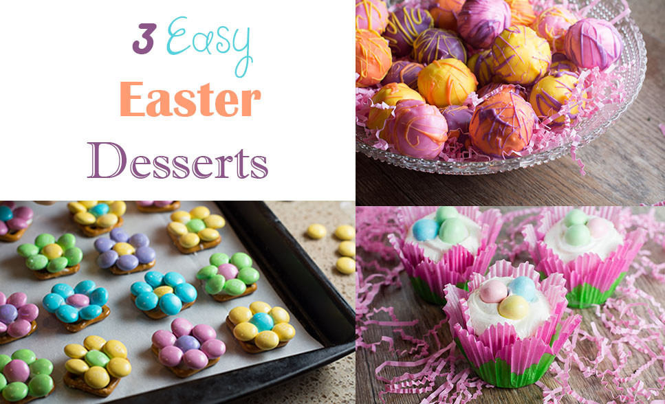 Simple Easter Desserts
 3 Easy Easter Desserts Desserts by Juliette