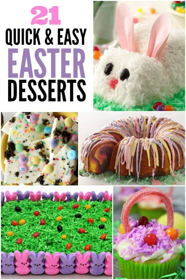 Simple Easter Desserts
 Easy Easter Desserts 21 Cute Easter Desserts for Kids