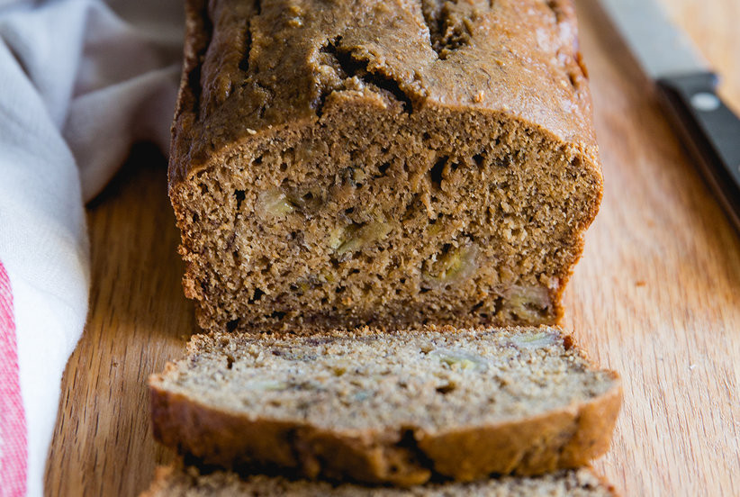 Simple Healthy Banana Bread
 Healthy Banana Bread