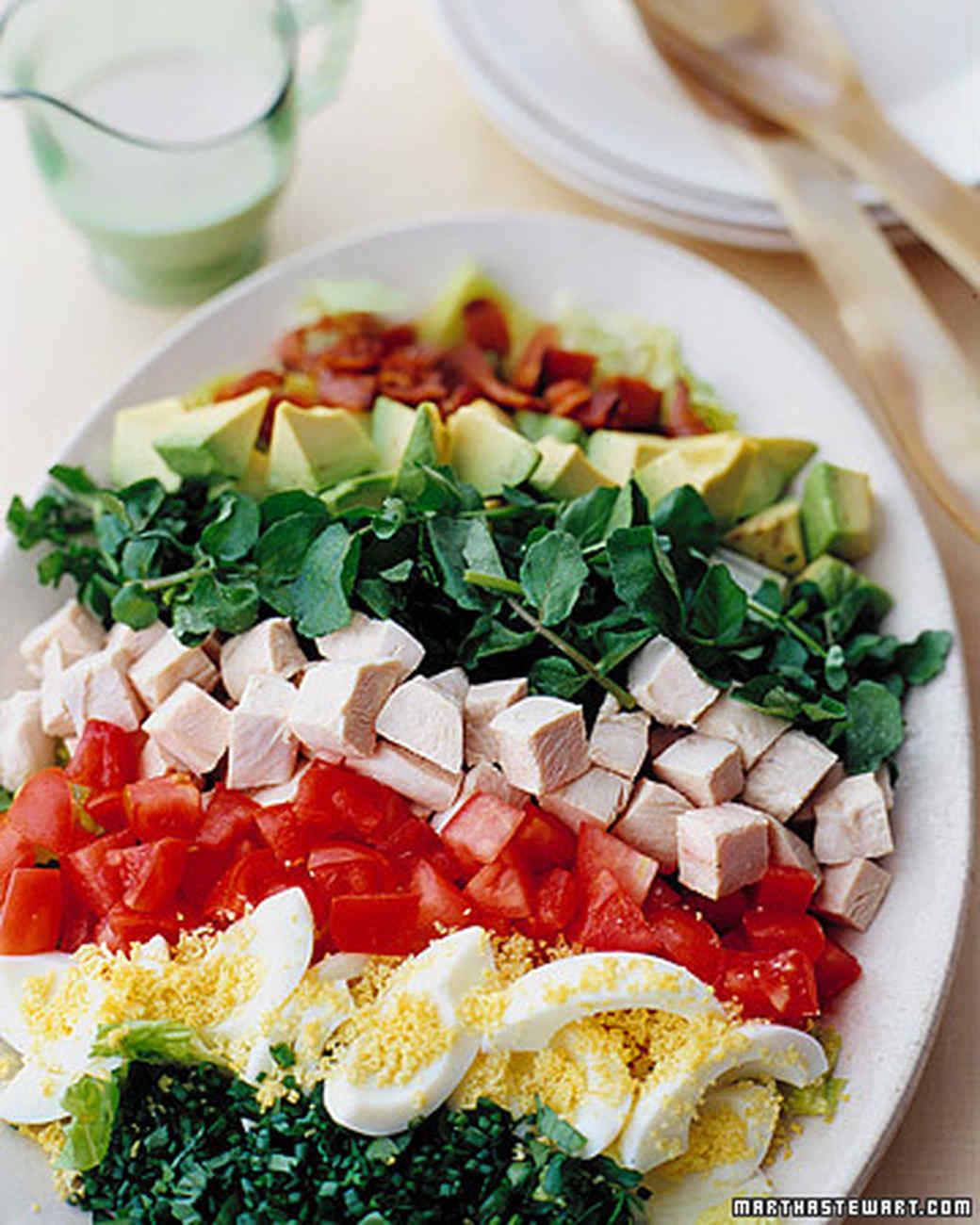 Simple Healthy Salads
 Easy Cobb Salad Recipe — Dishmaps